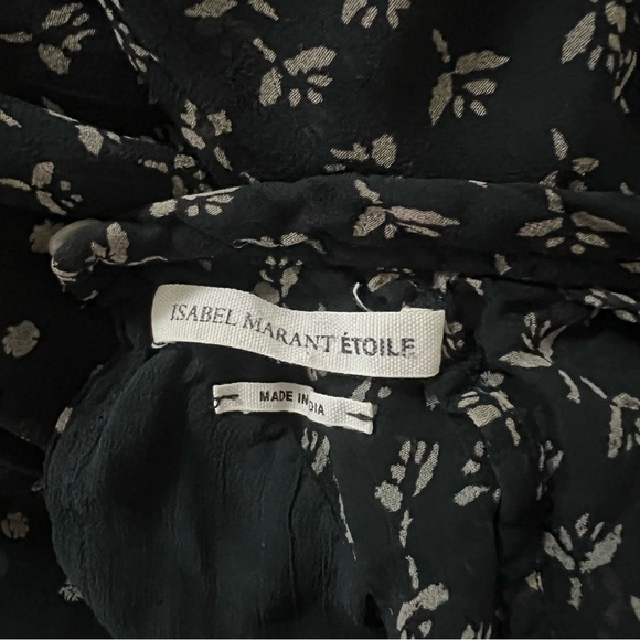 Isabel Marant Sheer Cutout Long Sleeve Blouse - Picture 7 of 7